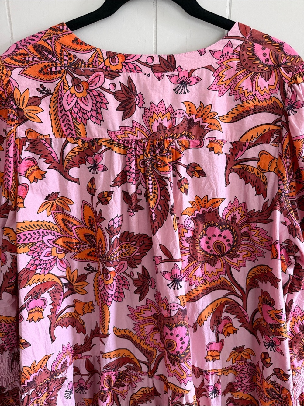 Tuckernuck Sunset Chintz Kenzo Cover Up Dress Paisley XXL Boho Resort Dopamine - Picture 10 of 13